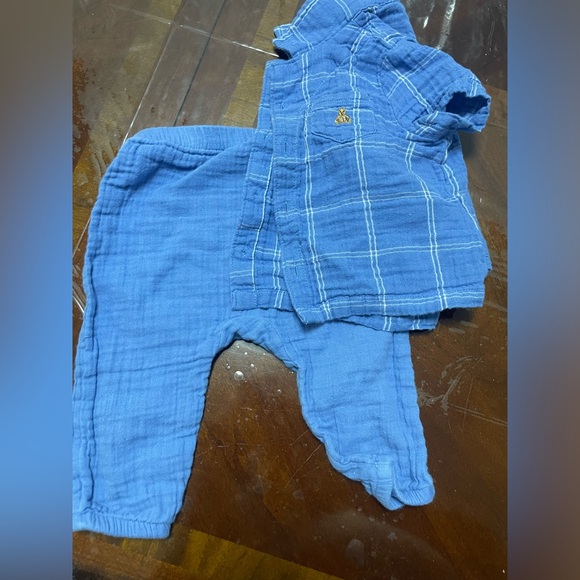 Baby Gauze Vacay Two-Piece Outfit Set - Picture 4 of 6